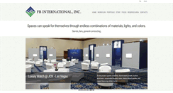 Desktop Screenshot of fbinternational.com